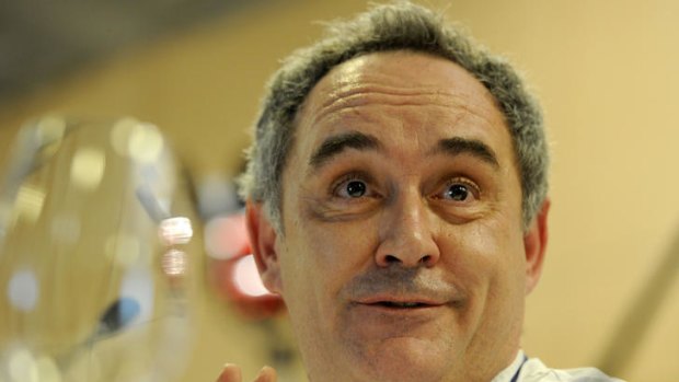 Spanish chef Ferran Adria has turned his attention from molecular gastronomy to healthy home meals.