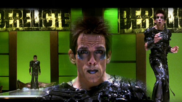 The concept of 'derelicte' fashion was part of Ben Stiller's film <i>Zoolander</i>, which spoofed the fashion industry.
