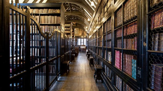 Manchester's Chetham library.