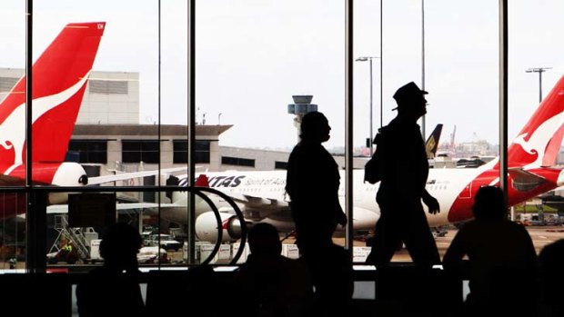 Qantas passengers face delays caused by industrial action.