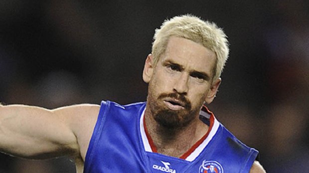'Not homophobic' ... Bulldogs star Jason Akermanis says it would be 'unsafe' for gay AFL players to come out of the closet.