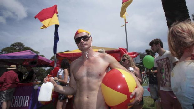 "A great result" ... Sydney Gay and Lesbian Mardi Gras Fair day at Victoria park.
