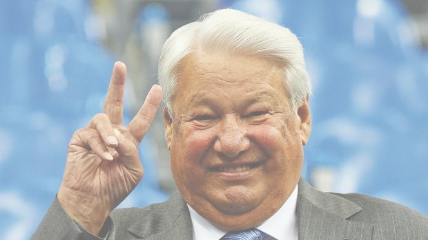The late Boris Yeltsin in 2006, the year before he died.