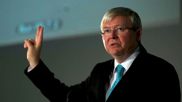 Former  Prime-minister Kevin Rudd.