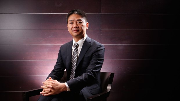 Richard Liu, founder of Chinese internet company JD.com, says taking over Australian companies could fuel the ecommerce giant's expansion. 