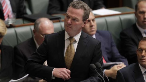 Christopher Pyne: "No plans to restore the cap".