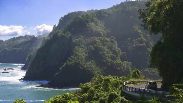 There are 620 curves along Maui's Hana Highway.