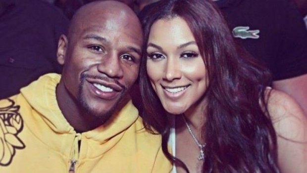 Floyd Mayweather and Shantel Jackson in happier times.