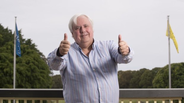 Clive Palmer, Federal Member for Fairfax.
