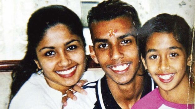 Suburban mayhem … the murdered Singh siblings (from left), Neelma, Kunal and Sidhi.