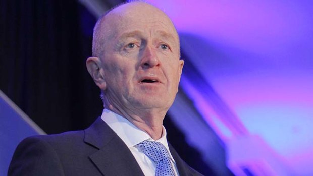 Speaking out: Glenn Stevens.