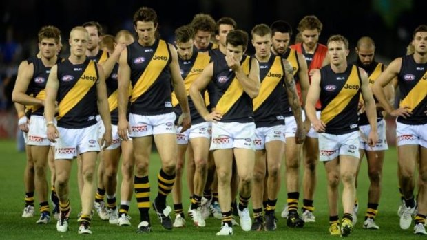 Sunday night's disappearing act against North Melbourne might just have been the worst defeat of all.