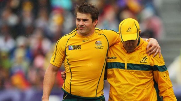 "The body wasn't able to cope with the workload and fatigue, and that's probably why I'm where I am now" ... Wallaby Drew Mitchell.