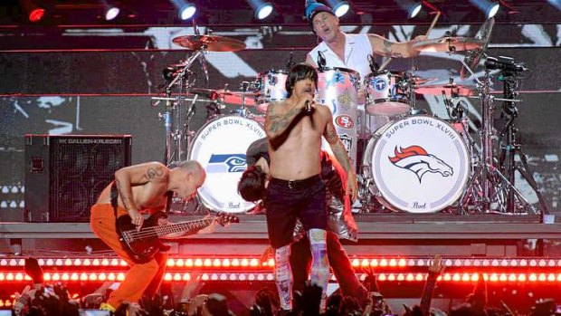 Karaoke ... The Red Hot Chili Peppers' controversial Super Bowl performance.