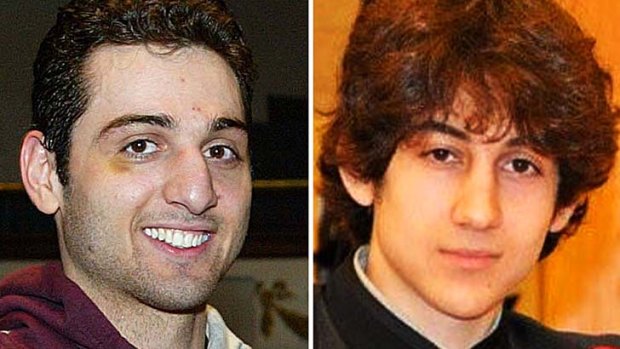 Prime suspects in Boston bombing: Tamerlan Tsarnaev, 26, left, and Dzhokhar Tsarnaev, 19.
