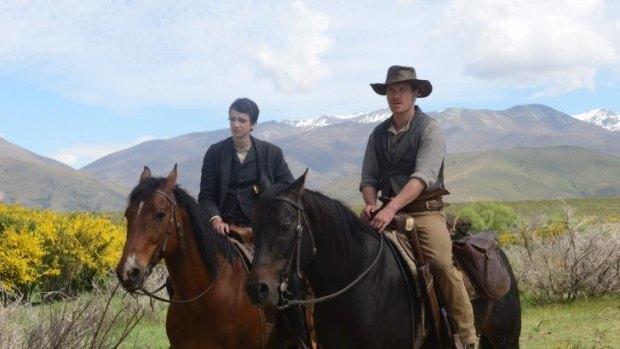 Kodi Smit-McPhee and Michael Fassbender pair up in John Maclean's Slow West.