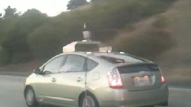 The self-driving Toyota Prius.