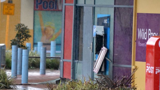 The explosion in Secret Harbour is the second ATM bomb in the metropolitan in less than a week. Photo: Mandurah Mail