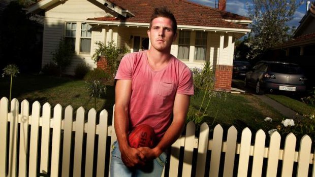 Banned VFL footballer Wade Lees.