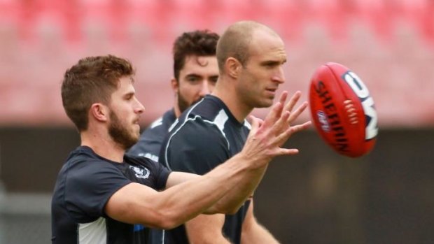 Marc Murphy says Chris Judd will likely play on in 2015.