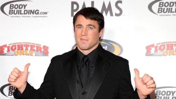 Chael Sonnen, pictured at the Fighters Only World Mixed Martial Arts Awards last year, will challenge Anderson Silva for the UFC middleweight title at UFC 148 on July 7.