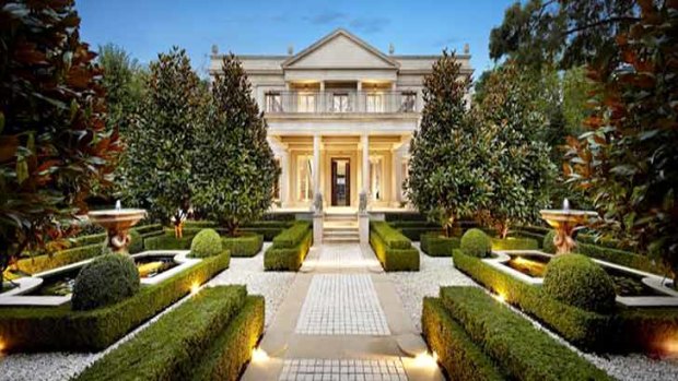 This house in Hopetoun Road, Toorak, sold to a Chinese investor for $14 million.