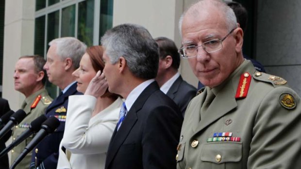 Lieutenant-General David Hurley is the new Chief of the Defence Force.