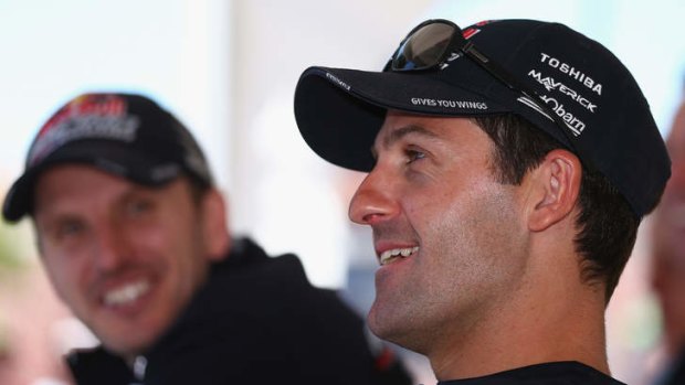 Need for speed:  Jamie Whincup said the Mount Panorama lap record could be beaten this weekend.