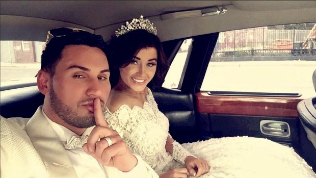 Auburn deputy mayor Salim Mehajer waited for his father Mohamad to be released from jail before marrying his girlfriend.