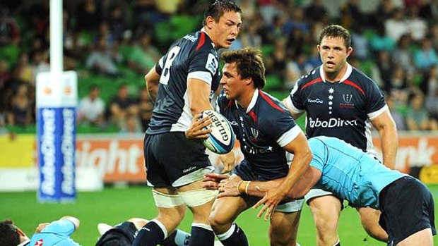Ideas lacked execution . . . the Melbourne Rebels had a disappointing debut against the Waratahs.