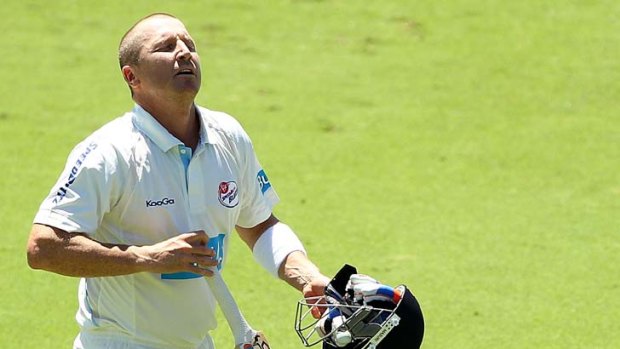 Sticky wicket &#8230; Brad Haddin faces a fight to keep his spot.
