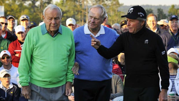 Trinity: Arnold Palmer, Jack Nicklaus and Gary Player.