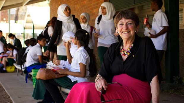 ‘‘These are the very sorts of people Australia wants’’ ... Principal Dorothy Hoddinott.