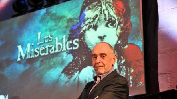<i>Les Miserables</i> composer Claude-Michel Schonberg in Melbourne.