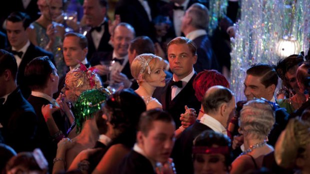 A party scene from <i>The Great Gatsby</i> designed by Catherine Martin.