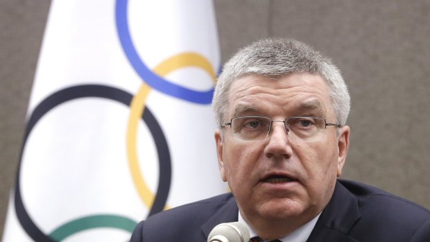 'This is about doing justice': IOC president Thomas Bach.