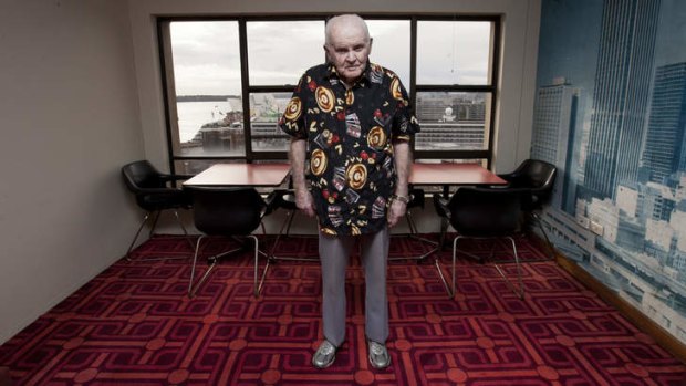 Saddened: Ron Jennings, 84, will have to leave his home in the Sirius building in The Rocks.
