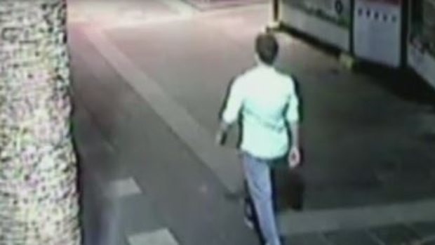 Footage played during the trial showed Mr Tostee walking around the Gold Coast entertainment precinct for an hour and ordering pizza after Ms Wright fell to her death.
