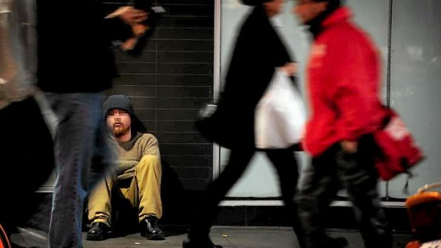 A plan to build a homeless shelter in Melbourne's CBD could spark a struggle between peak homelessness bodies.
