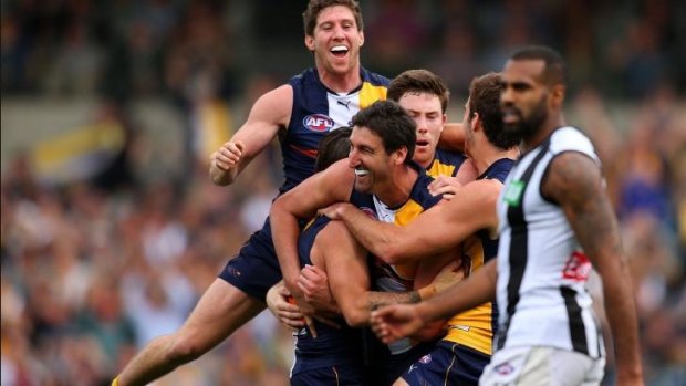 West Coast and Collingwood were the two most hated teams according to the survey.
