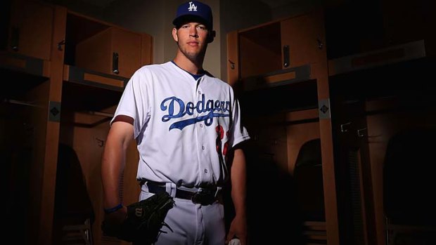 Pitcher Clayton Kershaw of the Los Angeles Dodgers.