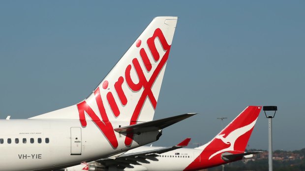 Qantas and Virgin have had high cancellation rates on Sydney to Canberra flights. 