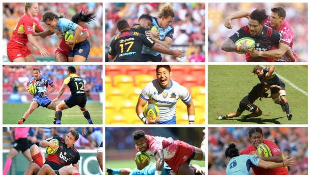 Global carnival: Day One of the Brisbane Tens provided plenty of colour.