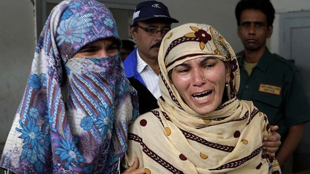 Militants blamed ... Rukhsana Bibi grieves for her daughter.