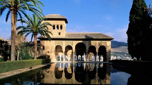 Alhambra Palace in Grenada: Allow a week to enjoy a trip from Grenada to Barcelona.