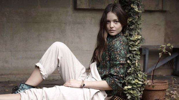 Sisterly love ... Isabelle Cornish is Abbie Cornish's kid sister.