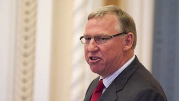 Deputy Premier Jeff Seeney. Photo: Harrison Saragossi