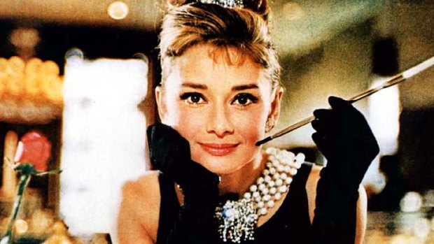 Audrey Hepburn in the 1961 film Breakfast at Tiffany's.