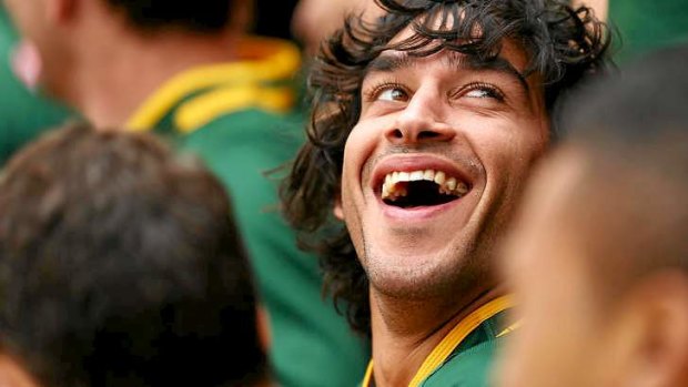 All smiles: Johnathan Thurston is looking forward to World Cup success.