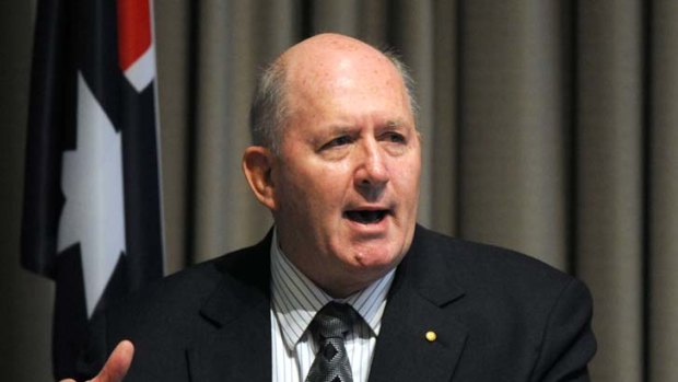 Former defence force chief Peter Cosgrove.